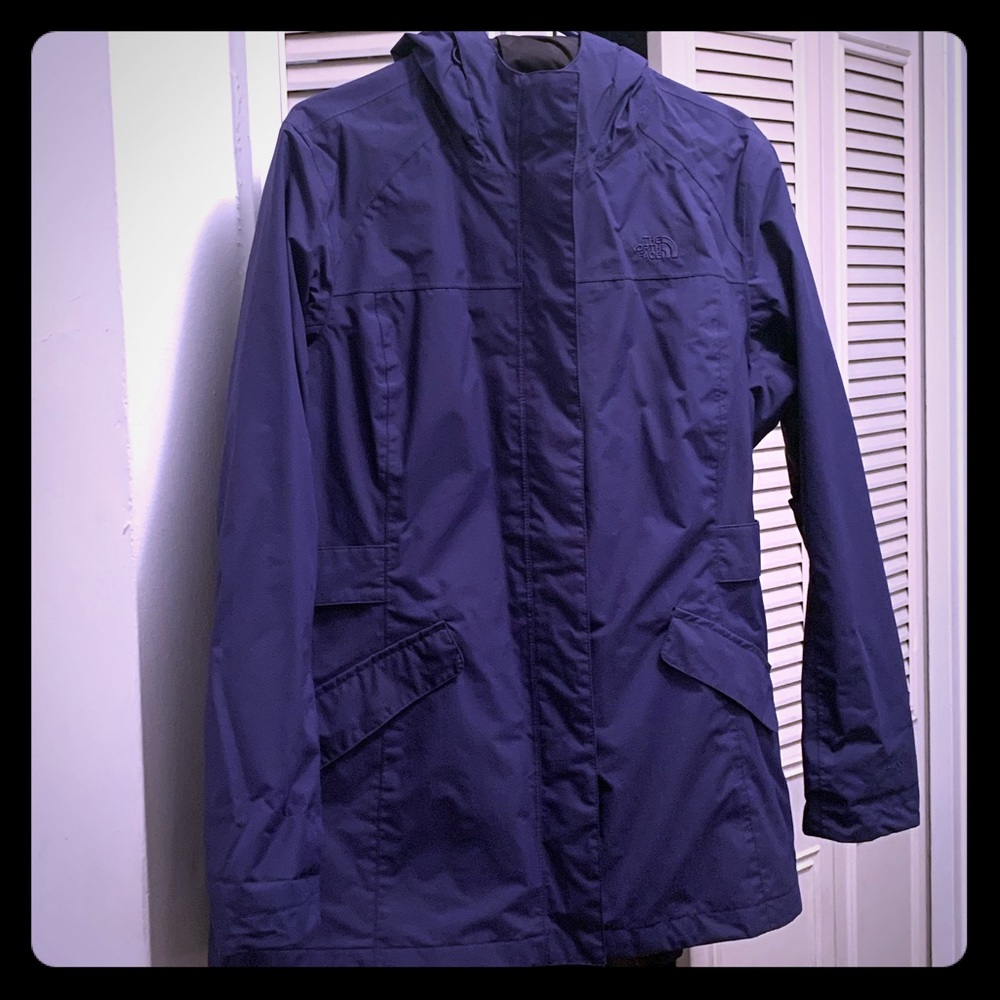 Raincoat womens The NorthFace -Size XL purple/blue